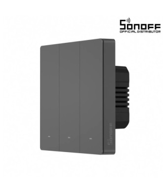 GloboStar® 80092 SONOFF M5-3C-86 SwitchMan Mechanical Smart Switch WiFi & Bluetooth AC 100-240V Max 6A 1320W (2A-Way) 3 Way